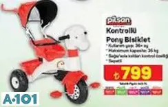 PİLSAN KONTROLLÜ PONY BİSİKLET